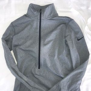 Grey Nike Half-Zip